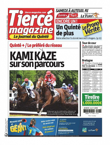 Tiercé Magazine - Vendredi 16 Novembre 2018