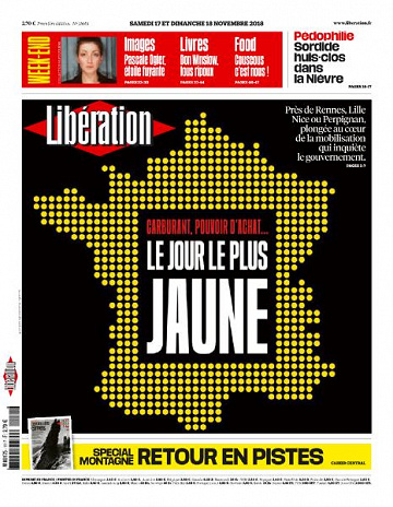 Liberation du Samedi 17 et Dimanche 18 Novembre 2018