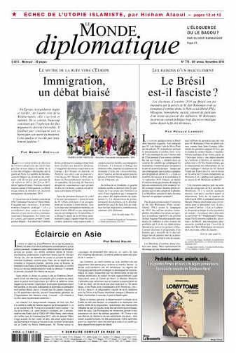 Le Monde Diplomatique - Novembre 2018