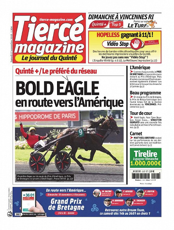 Tiercé Magazine - Samedi 17 Novembre 2018