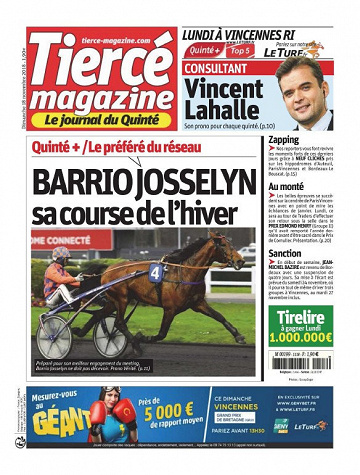 Tiercé Magazine - Dimanche 18 Novembre 2018