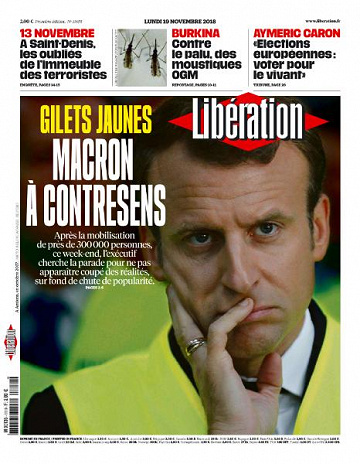 Liberation du Lundi 19 Novembre 2018