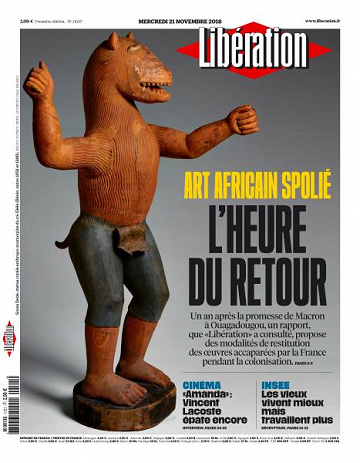Libération du Mercredi 21 Novembre 2018