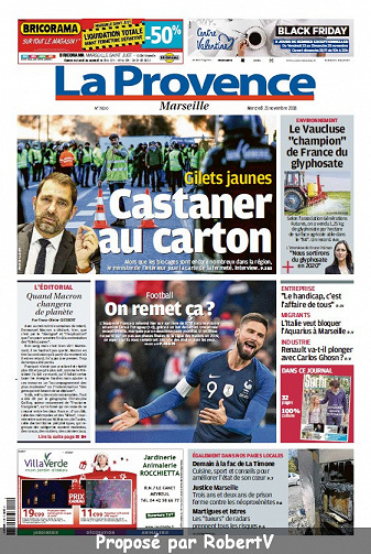 La Provence Marseille - Mercredi 21 Novembre 2018
