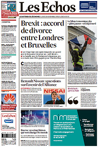 Les Echos du Lundi 26 Novembre 2018
