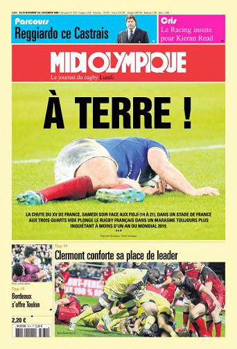 Midi Olympique Rouge - 26 Novembre 2018
