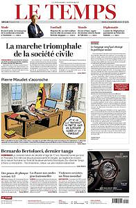 Le Temps - Mardi 27 Novembre 2018