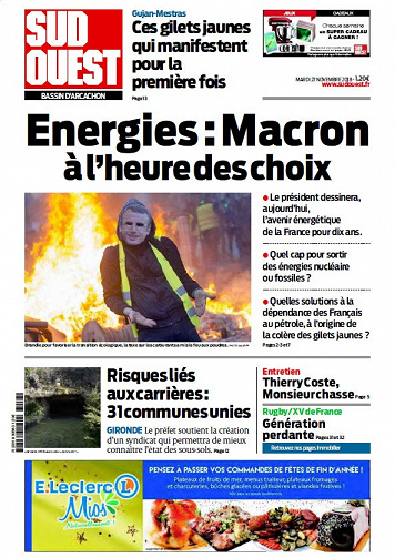 Sud Ouest Bassin d’Arcachon - Mardi 27 Novembre 2018