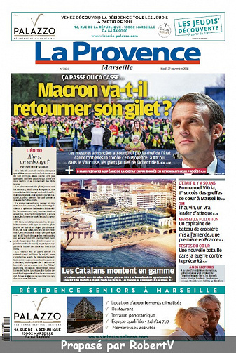 La Provence Marseille - Mardi 27 Novembre 2018