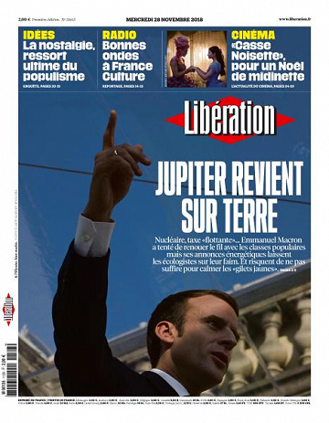 Libération du Mercredi 28 Novembre 2018