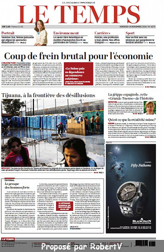 Le Temps - Vendredi 30 Novembre 2018