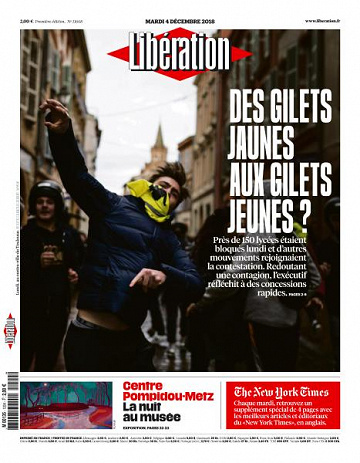 Libération du Mardi 4 Décembre 2018
