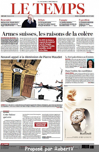 Le Temps - Mardi 4 Décembre 2018