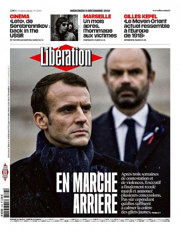 Liberation du Mardi 5 Décembre 2018