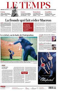 Le Temps - 5 Décembre 2018