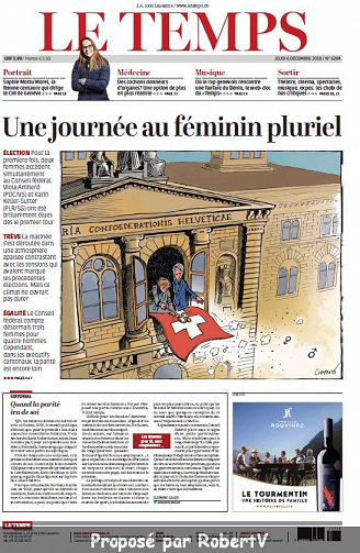 Le Temps - Jeudi 6 Décembre 2018