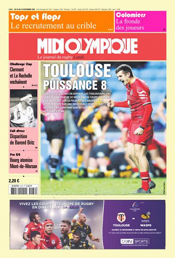 Midi Olympique Rouge - 10 Décembre 2018