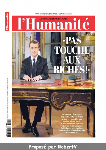 L’Humanité - Mardi 11 Décembre 2018