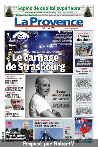 La Provence Marseille - Mercredi 12 Décembre 2018