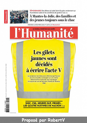 L’Humanité - Mercredi 12 Décembre 2018