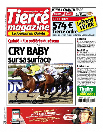 Tiercé Magazine - Mercredi 12 Décembre 2018