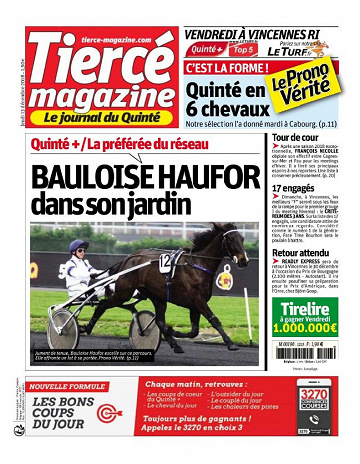 Tiercé Magazine - Jeudi 13 Décembre 2018