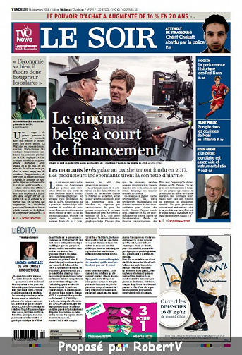 Le Soir - Vendredi 14 Décembre 2018
