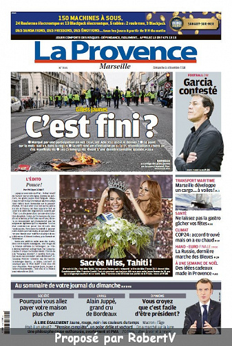 La Provence Marseille - Dimanche 16 Décembre 2018