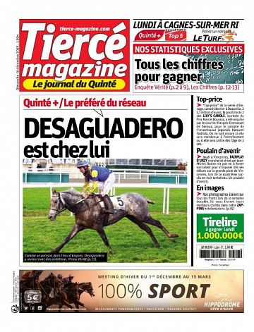 Tiercé Magazine - Dimanche 16 Décembre 2018