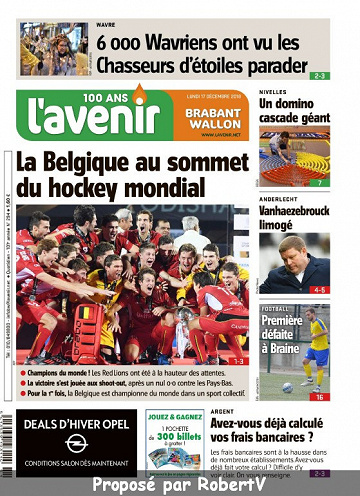 L’Avenir - Lundi 17 Décembre 2018