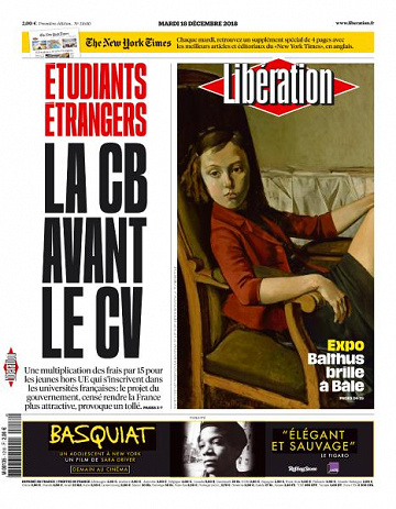 Libération du Mardi 18 Décembre 2018