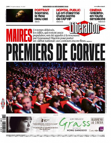 Liberation du Mercredi 19 Décembre 2018