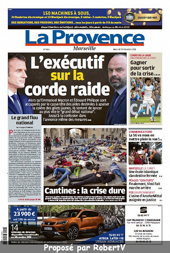 La Provence Marseille - Mercredi 19 Décembre 2018