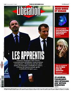 Libération du Jeudi 20 Décembre 2018