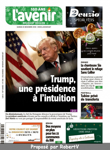 L’Avenir - Samedi 22 Décembre 2018