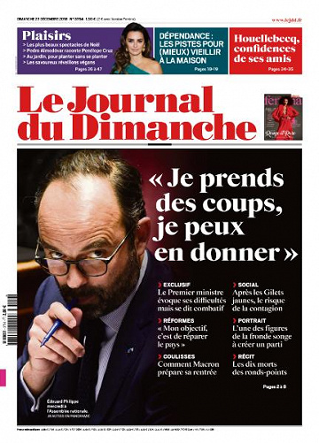 Le Journal du Dimanche du 23 Décembre 2018