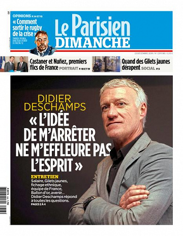 Le Parisien du Dimanche 23 Décembre 2018