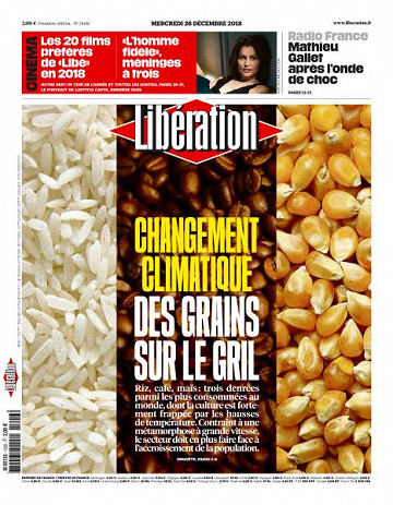 Libération du Mercredi 26 Décembre 2018