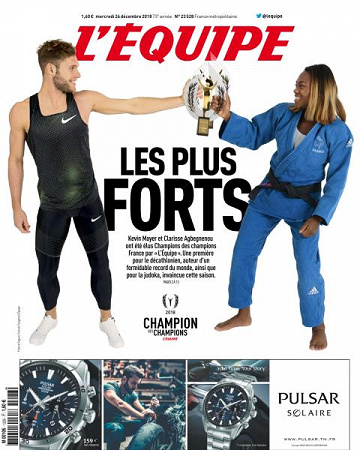 L’equipe du Mercredi 26 Décembre 2018