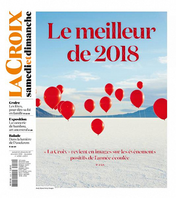 La Croix du Samedi 29 et Dimanche 30 Décembre 2018