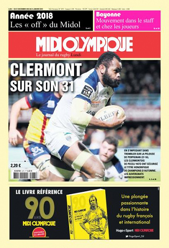 Midi Olympique Rouge - 31 Décembre 2018
