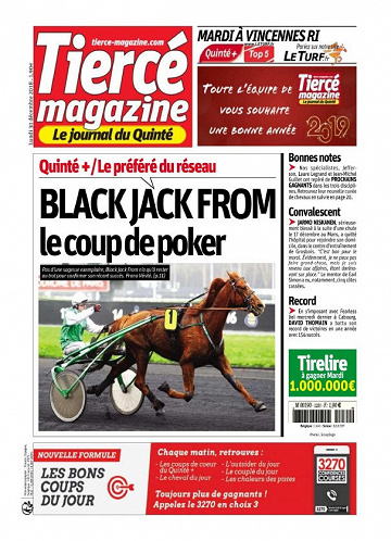 Tiercé Magazine - Lundi 31 Décembre 2018