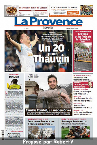 La Provence Marseille - Lundi 31 Décembre 2018