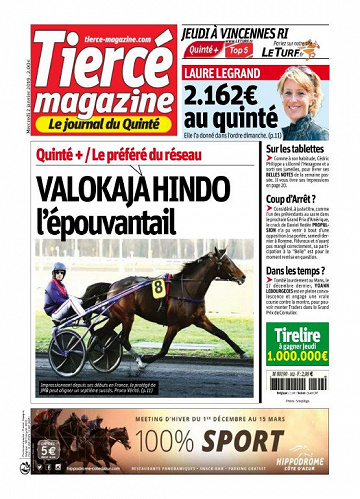 Tiercé Magazine - Mercredi 2 Janvier 2019