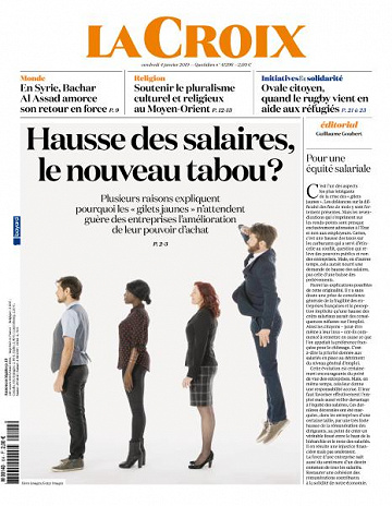 La Croix du Vendredi 4 Janvier 2019