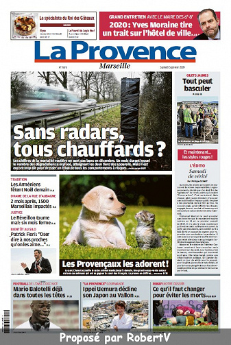 La Provence Marseille - Samedi 5 Janvier 2019