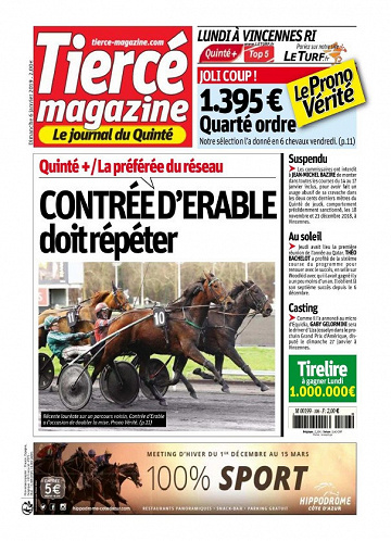 Tiercé Magazine - Dimanche 6 Janvier 2019