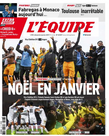 L’equipe du Dimanche 6 Janvier 2019