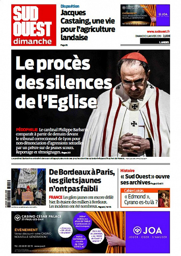 Sud Ouest Dimanche - Landes - Dimanche 6 Janvier 2019
