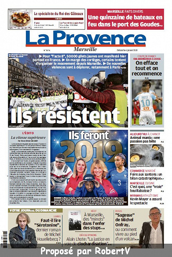 La Provence Marseille - Dimanche 6 Janvier 2019